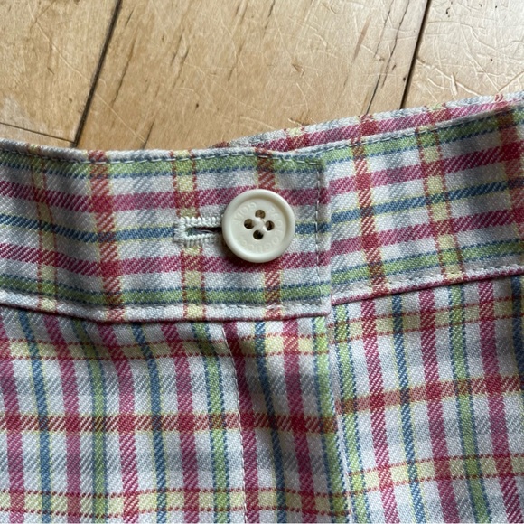 Rare Paulo Gucci Plaid Pleated High Waist Shorts - Picture 6 of 8